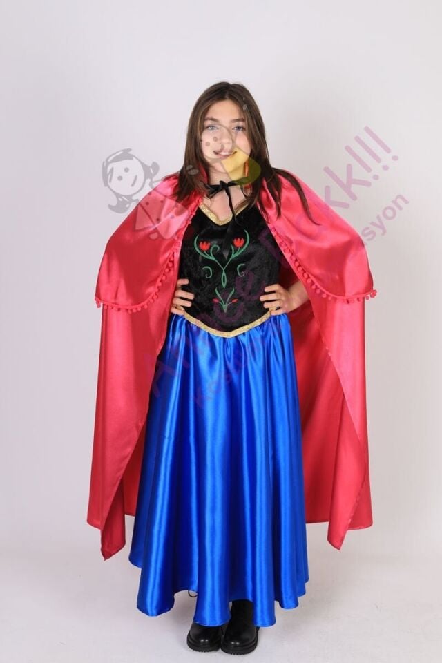 Buzlar Kraliçesi Kostümü, Karlar Kraliçesi Kostümü, Kraliçe Anna Kıyafeti