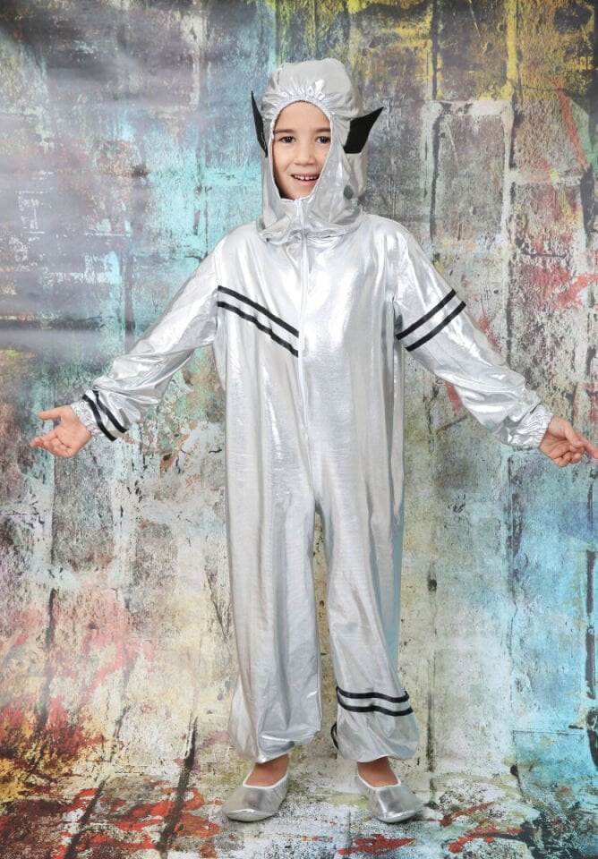 Uzaylı Çocuk Kostümü, Komik Uzaylı Kıyafeti, Uzaylı Kostümleri