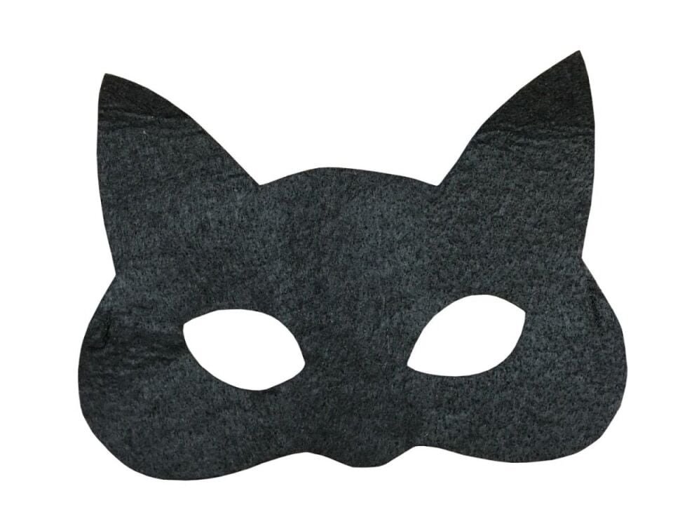 Keçe Kumaş Kedi Maskesi, Hayvan ve Doğa Maskeleri, Hızlı Kargo