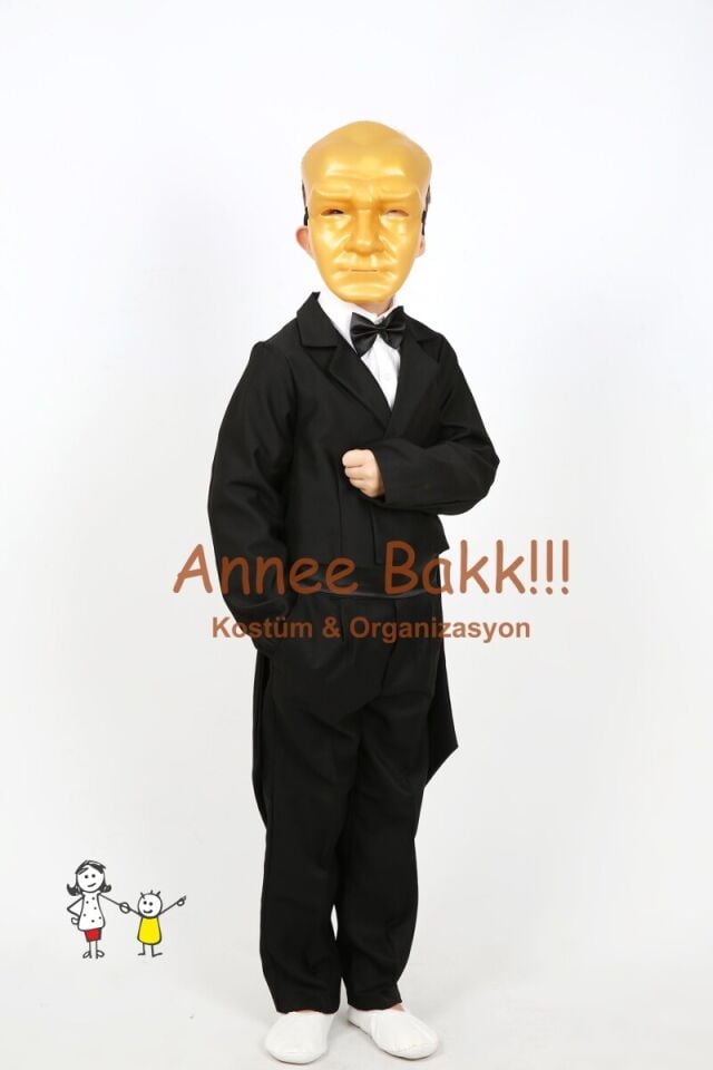 Gazi Mustafa Kemal Atatürk Kostümü, Frak Ceket Takım