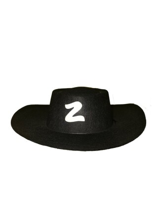 Keçe Kumaş Zorro Şapkası, Çocuk Zorro Şapkası, Hızlı Kargo - 1