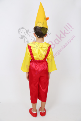 Pinokyo Çocuk Kostümü, Pinokyo Kıyafeti, Masalsı Kostümler, Hızlı Kargo - 3