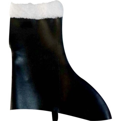 Polar Kumaş Noel Baba Kostümü, 7 Parça Lüx Noel Baba Kıyafeti, Hızlı Teslimat - 4
