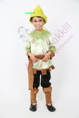 Robin Hood Kostümü, Avcı Çocuk Kostümü, Masalsı Kostümler, Hızlı Kargo - 1