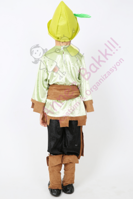 Robin Hood Kostümü, Avcı Çocuk Kostümü, Masalsı Kostümler, Hızlı Kargo - 2