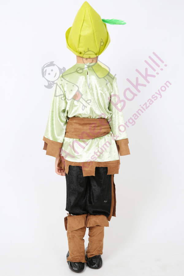 Robin Hood Kostümü, Avcı Çocuk Kostümü, Masalsı Kostümler, Hızlı Kargo - 2