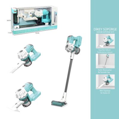 Vardem Dikey Elektrik Süpürgesi Yeşil-Gri (3 in 1) - 3